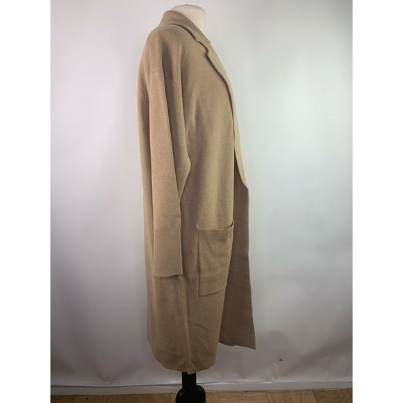 J Crew Ella Heather Khaki Long Sweater - Picture 4 of 7